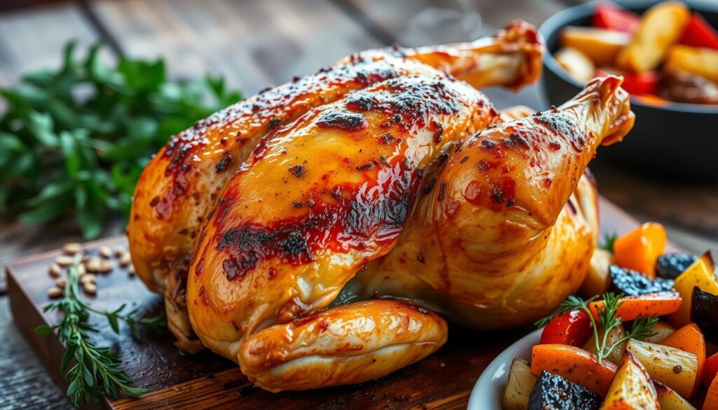 Roasted Brined Chicken