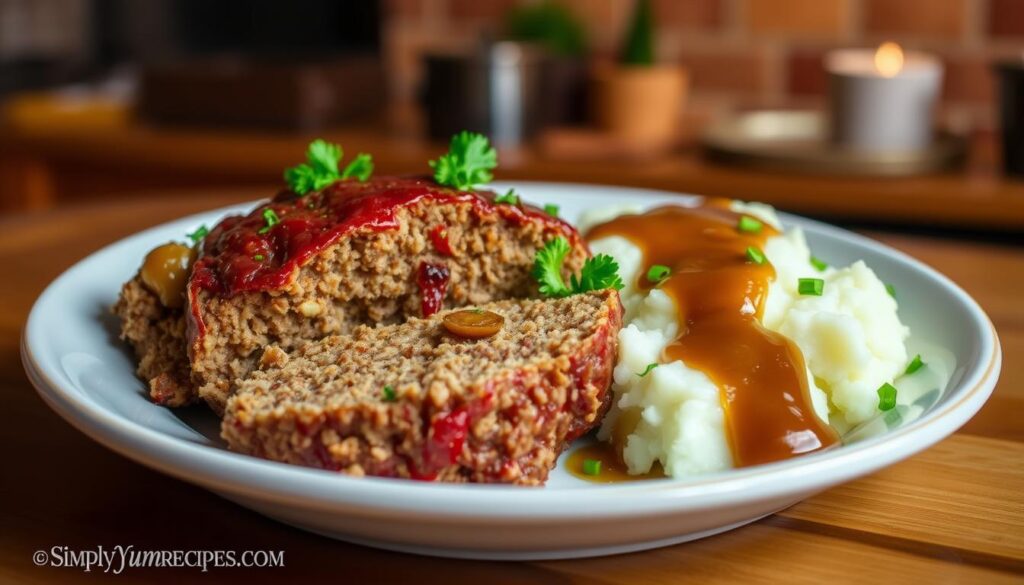 comfort food meatloaf