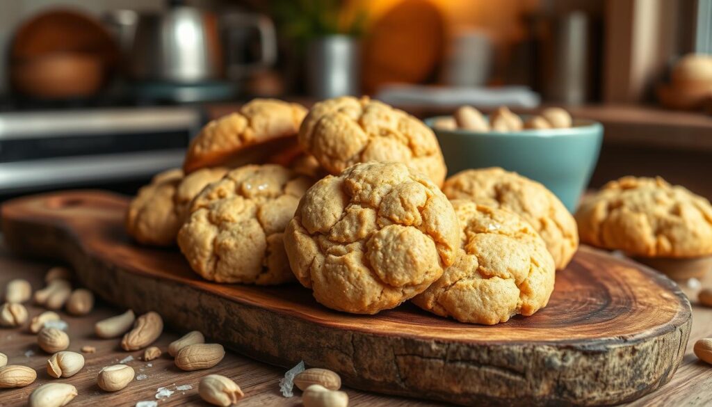 gluten free peanut biscuits