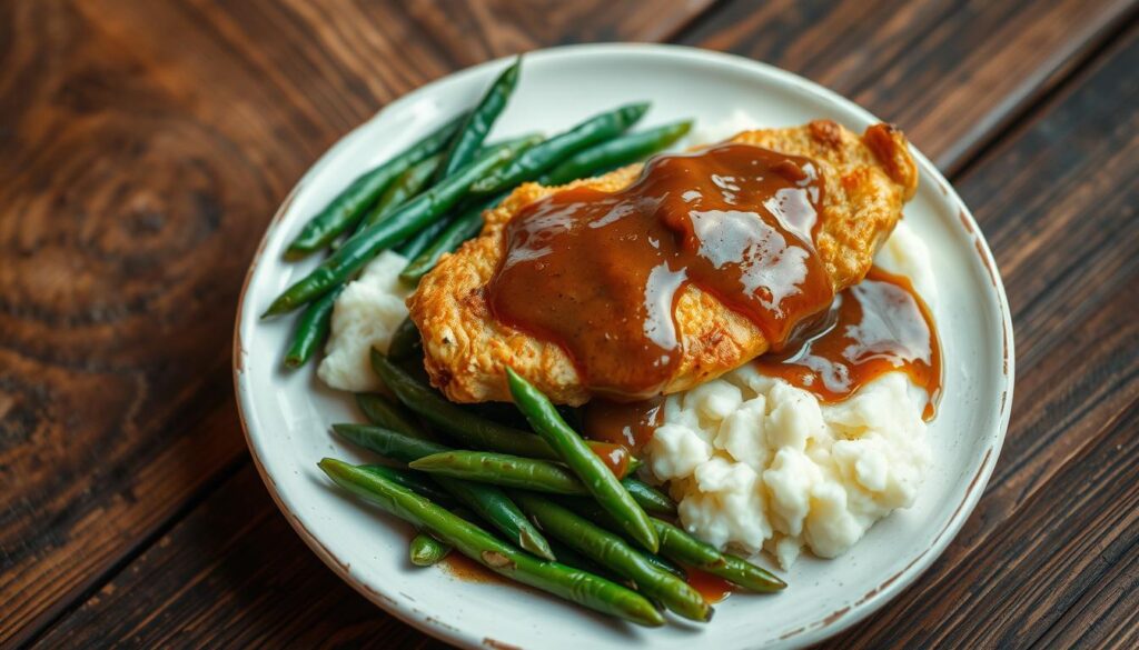 smothered chicken