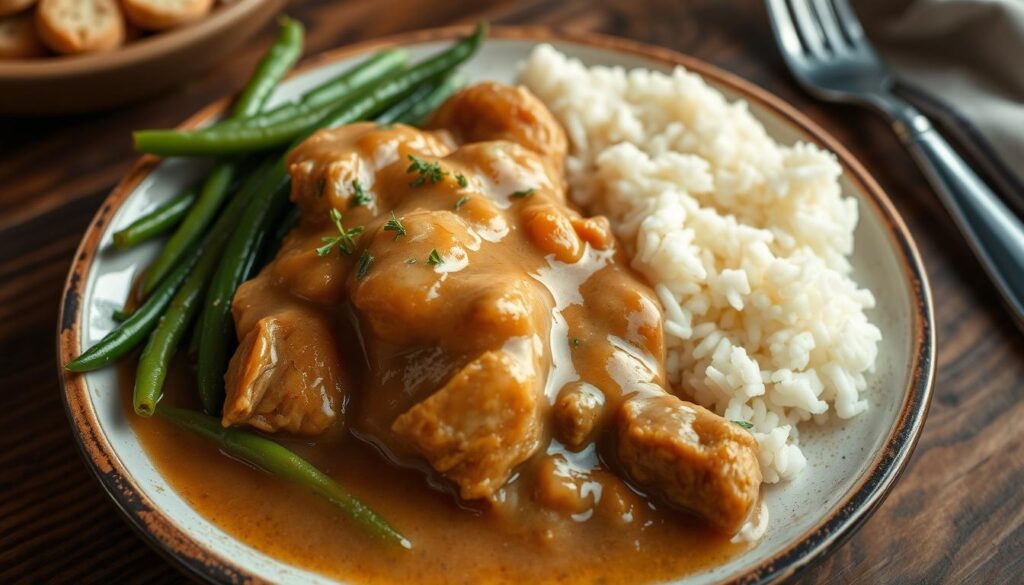 smothered chicken