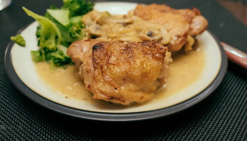 smothered chicken and gravy