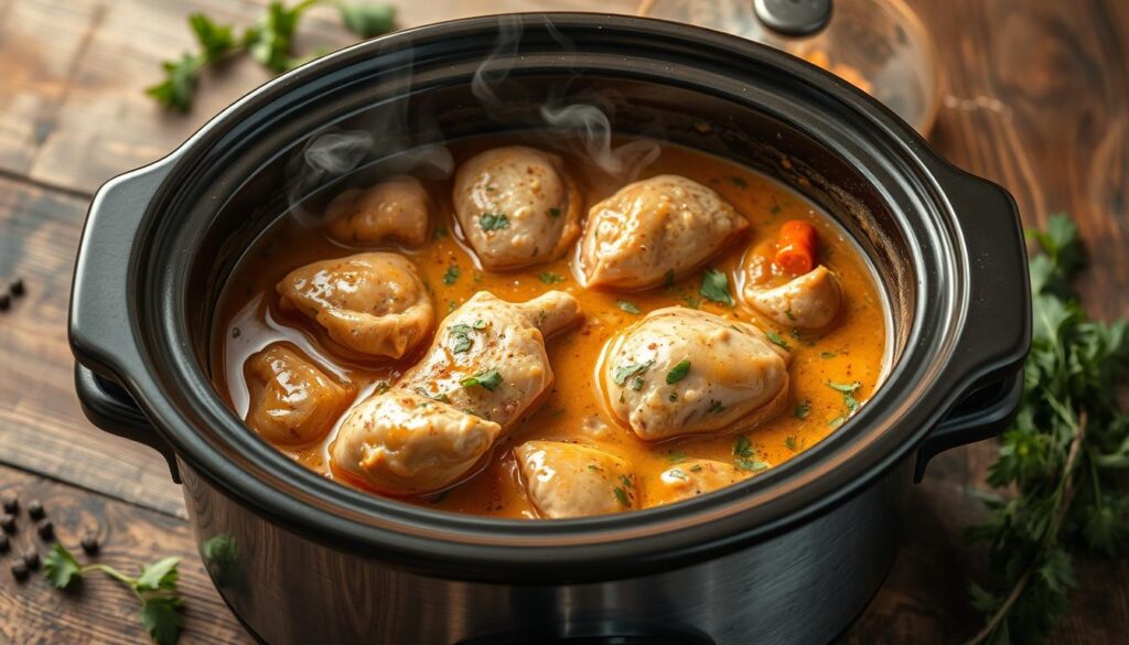 crock pot chicken and gravy