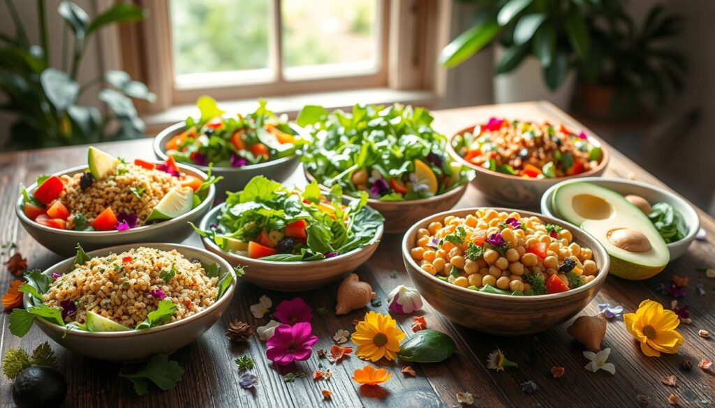 gluten free vegan salads