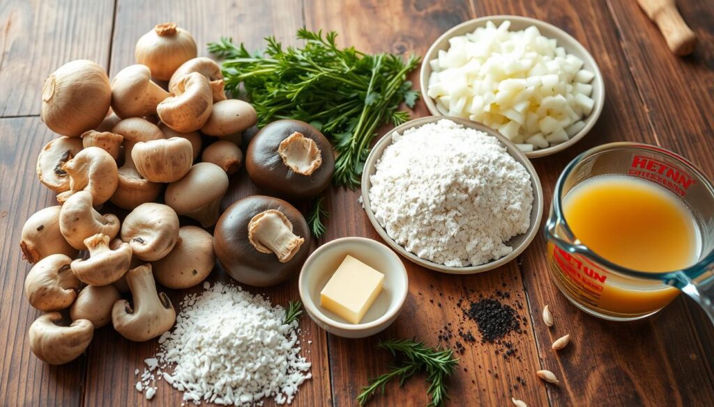 mushroom gravy ingredients