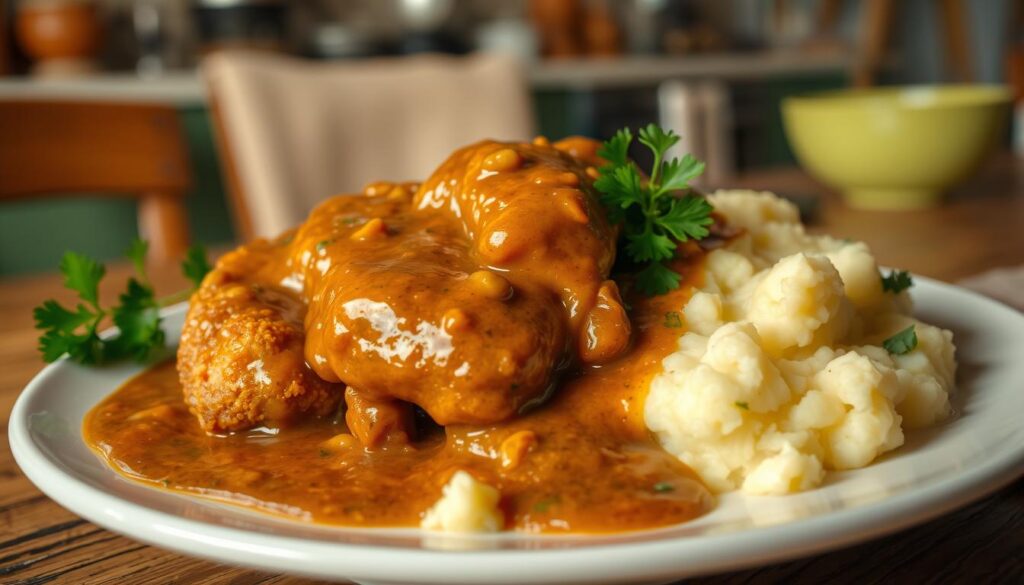 smothered chicken