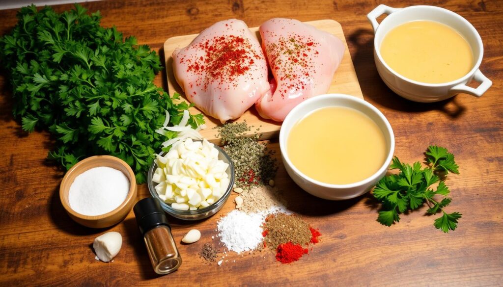 smothered chicken ingredients